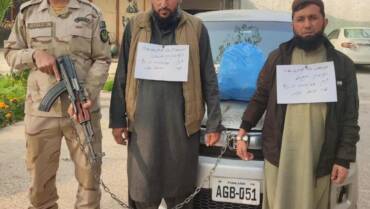 Anti Narcotics Force (ANF) KP intercepted a vehicle and recovered Hashish and Opium from its secret cavities